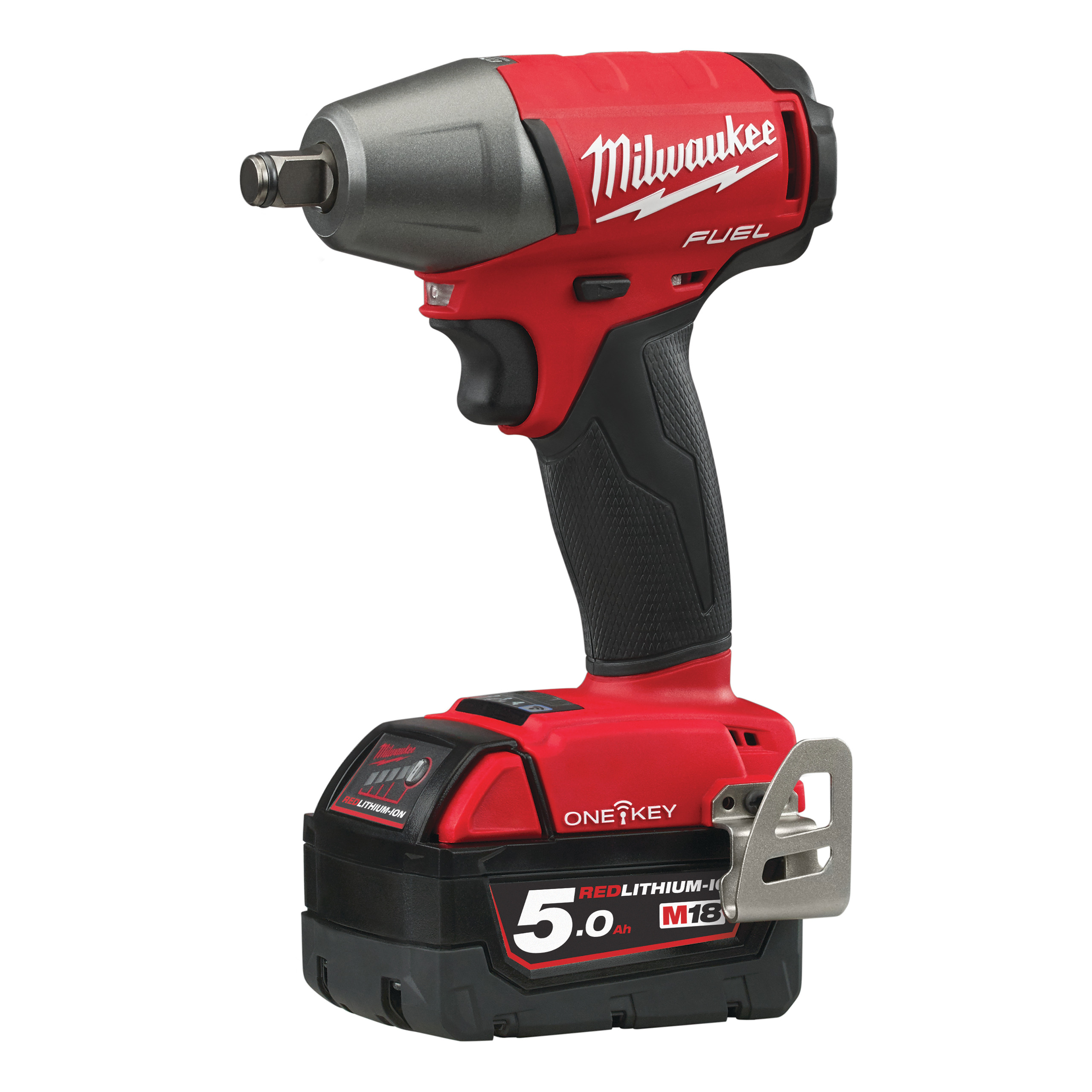 M18ONEIWF12-502X, M18™ ONE KEY™ 1/2"-Akku-Schlagschrauber Vierkant mit Sprengring Milwaukee Produktbild img12 L