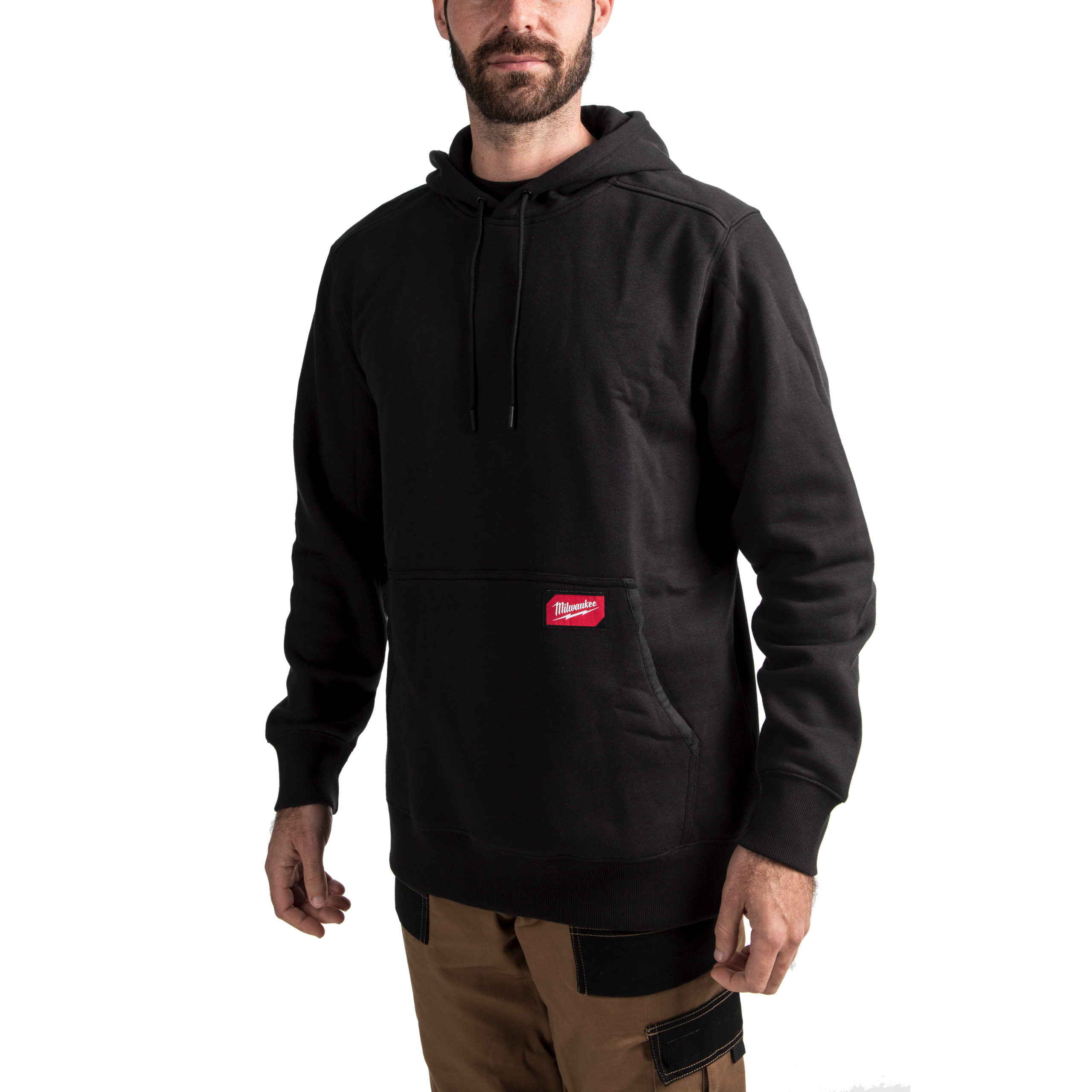 WHMWBL-S, leichter Arbeits-Kapuzen-Pullover schwarz Milwaukee  Produktbild img5 L