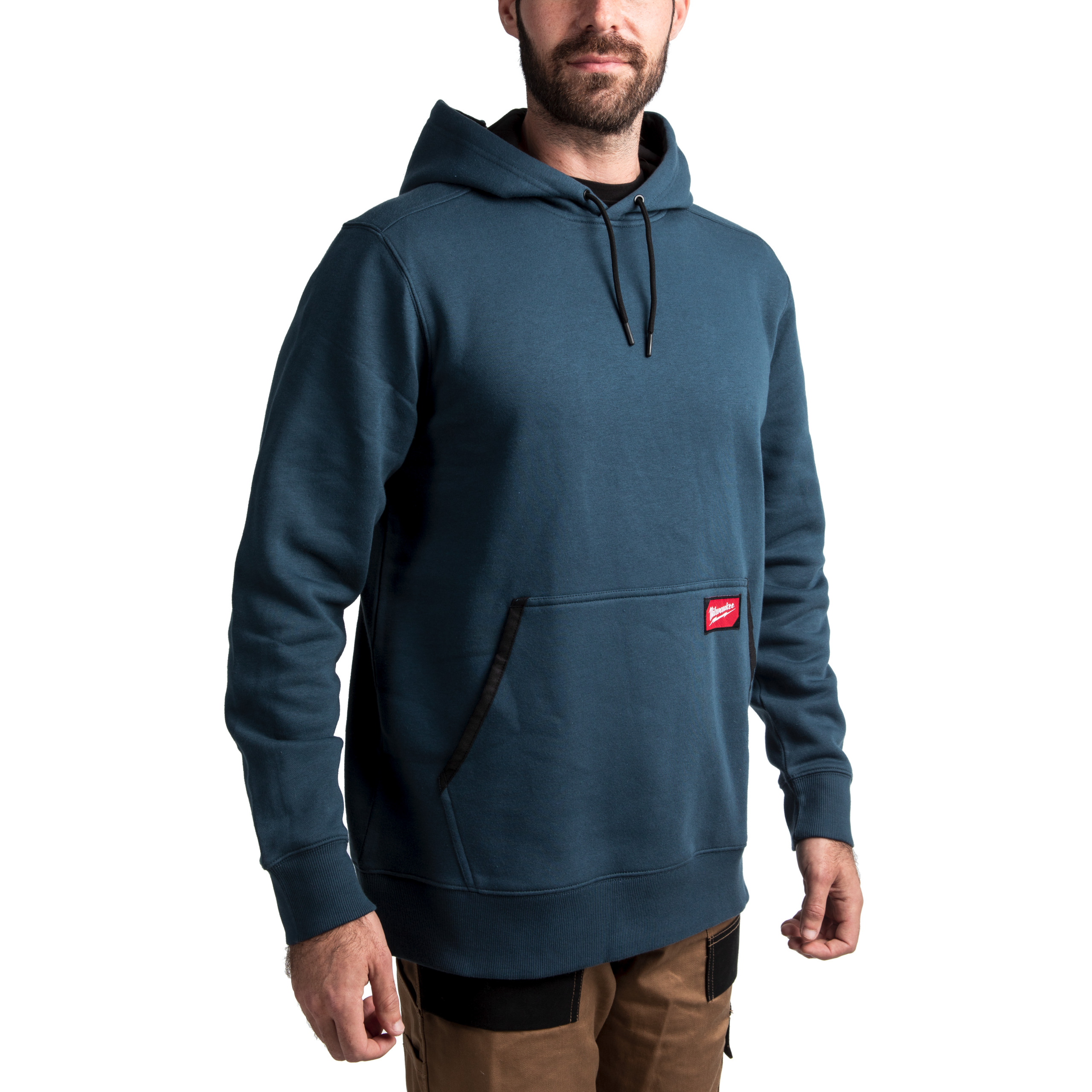 WHMWBLU-XXL, leichter Arbeits-Kapuzen-Pullover blau Milwaukee  Produktbild img3 L