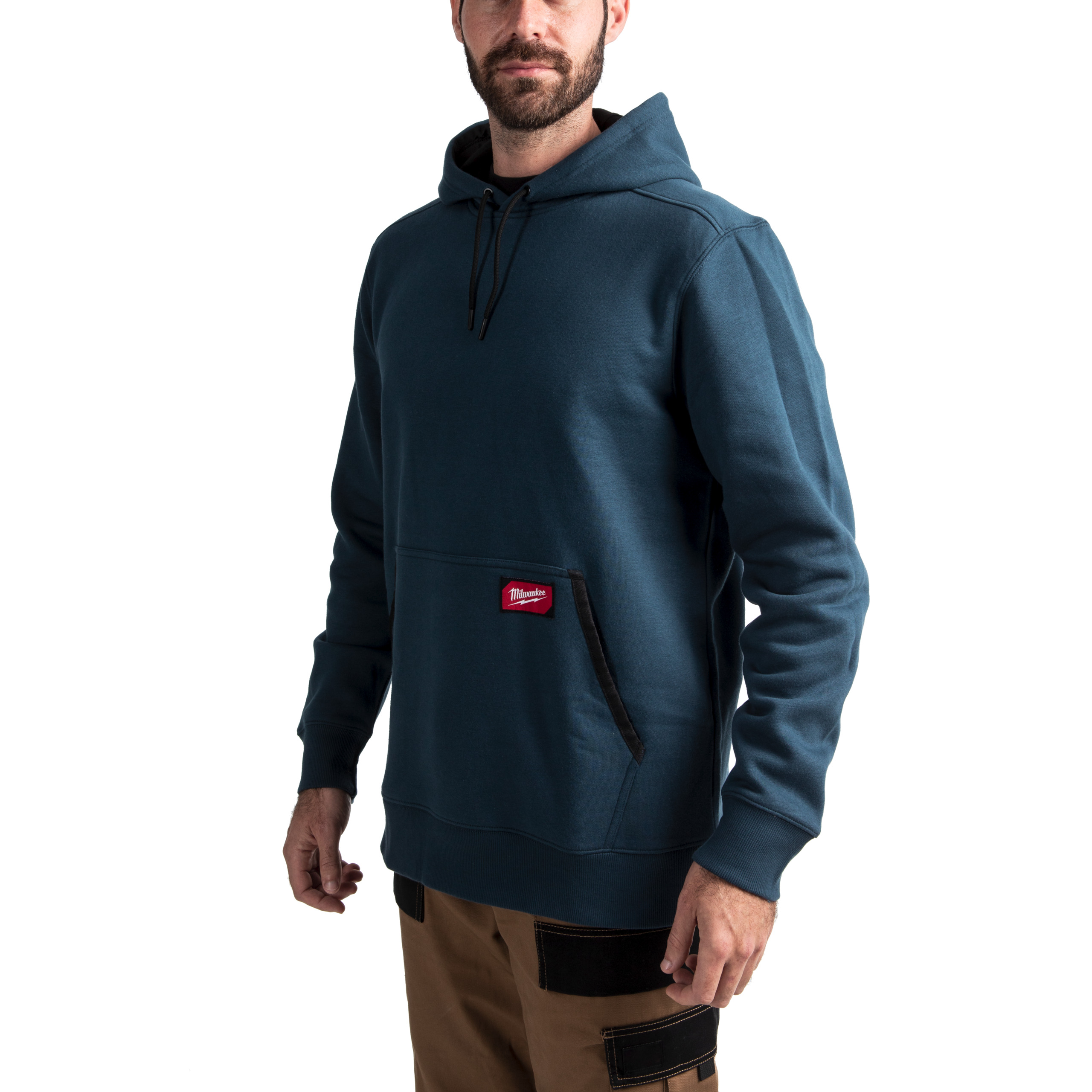 WHMWBLU-XXL, leichter Arbeits-Kapuzen-Pullover blau Milwaukee  Produktbild img5 L