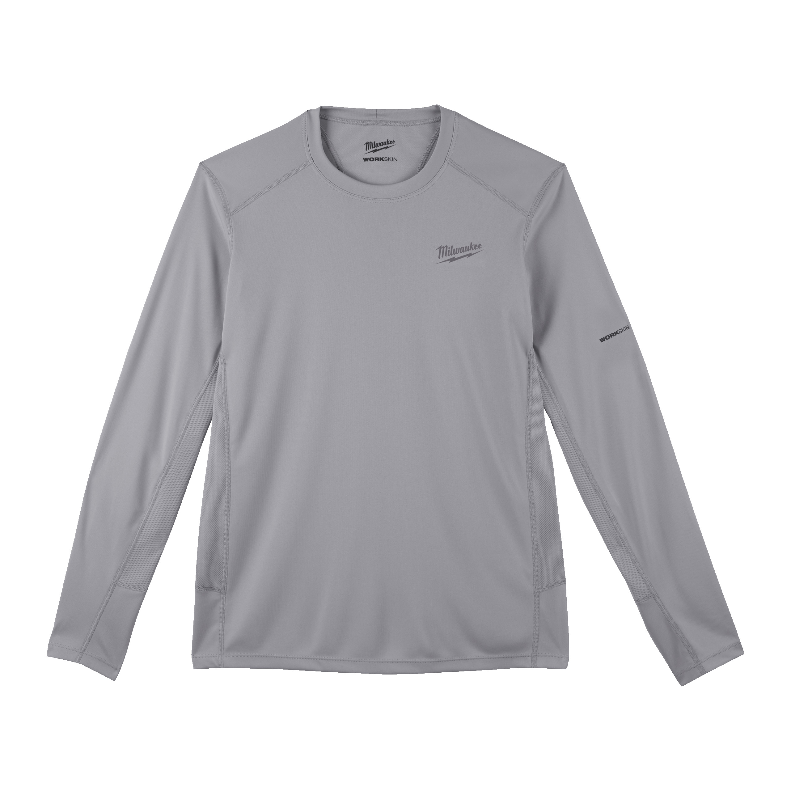 WWLSG-L, Funktions-Langarmshirt grau mit UV-Schutz Milwaukee  Produktbild img5 L