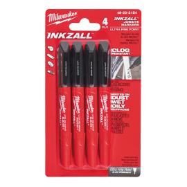 INKZALL Feine Marker, schwarz Milwaukee  Produktbild