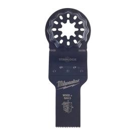 Multitool Starlock Bi-Metall Tauchsägeblatt für Schnitte in Holz mit Nägeln, 20 x 34 mm Milwaukee  Produktbild
