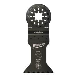 Multitool Starlock Bi-Metall Tauchsägeblatt Multimaterial, 43 x 47 mm Milwaukee  Produktbild