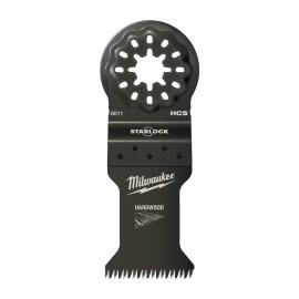 Multitool Starlock Tauchsägeblatt für Schnitte in Holz, 35 x 42 mm mit Japanverzahnung Milwaukee  Produktbild