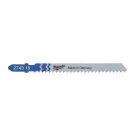 MILWAUKEE Stichsägeblatt T127D Aluminium 75x3mm 5 Stück Produktbild