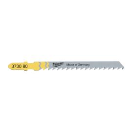 Stichsägeblatt Holz für präzise, gerade Schnitte, 75 x 4 mm T101DP, verstärktes Blatt Milwaukee  Produktbild