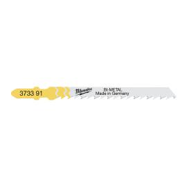 Stichsägeblatt Holz schnelle Schnitte Bi-Metall, 75 x 4 mm T144DF Milwaukee  Produktbild