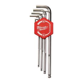 Innensechskantschlüssel-Satz metrisch, 9-teilig: 1.5, 2, 2.5, 3, 4, 5, 6, 8, 10 mm Milwaukee  Produktbild