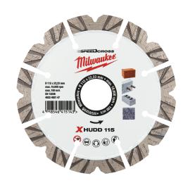 Speedcross Diamanttrennscheibe XHUDD 115 mm, für harte Materialien Milwaukee  Produktbild