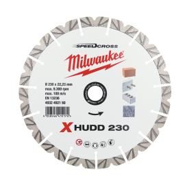 Speedcross Diamanttrennscheibe XHUDD 230 mm, für harte Materialien Milwaukee  Produktbild