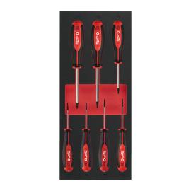 Tri-Lobe Schraubendreher Einlage, 7-teilige TX Einlage für Werkstattwagen 78 cm Milwaukee  Produktbild