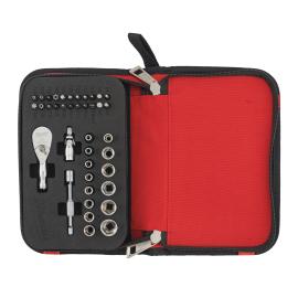 1/4" Kompakt-Ratschen Set, 39-teilig Milwaukee  Produktbild
