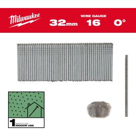 Stauchkopf-Nägel 16 Gauge für M18 FN16GS, 2,8 x 25 mm verzinkt, 0° Milwaukee  Produktbild