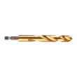 SHOCKWAVE Metallbohrer HSS-G RED HEX Titan 1/4", 12,5 x 128 mm Milwaukee  Produktbild