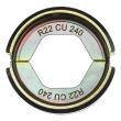 Presseinsatz für hydraulisches Akku-Presswerkzeug, R22 Cu 240 für Standard Rohrkabelschuh Milwaukee  Produktbild img1 S