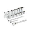 Ratschen- und Steckschlüsseleinsatz Set 1/4" metrisch, 28-teilig Milwaukee Produktbild img5 S