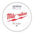 Sägeblatt Alu für Kapp- und Gehrungssägen, 216/30 mm Z80 Flachtrapezzahn negativ Milwaukee Produktbild img1 S