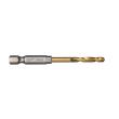 SHOCKWAVE Metallbohrer HSS-G RED HEX Titan 1/4" 10er Pack, 4,0 x 71,5 mm Milwaukee  Produktbild