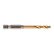 SHOCKWAVE Metallbohrer HSS-G RED HEX Titan 1/4" 10er Pack, 4,5 x 76 mm Milwaukee Produktbild img1 S