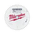 Kreissägeblatt Alu für Tauchkreissägen, 165/20 mm Z52 Wechselzahn Milwaukee  Produktbild img1 S