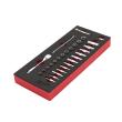1/4" Ratschen- & Steckschlüsseleinsätze Einlage, 28-teilige Einlage für Werkstattwagen 78 cm Milwaukee  Produktbild img5 S