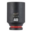 SHOCKWAVE Schlagnuss 3/4" lang, 40 x 90 mm Milwaukee  Produktbild