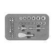 1/4" Kompakt-Ratschen Set, 39-teilig Milwaukee  Produktbild img4 S