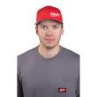 BCSRD-S/M, Baseball Kappe rot Größe S/M mit UV-Schutz Milwaukee  Produktbild img5 S
