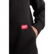 WHMWBL-M, leichter Arbeits-Kapuzen-Pullover schwarz Milwaukee  Produktbild img2 S