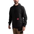 WHMWBL-M, leichter Arbeits-Kapuzen-Pullover schwarz Milwaukee  Produktbild img5 S