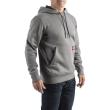 WHMWGR-XXL, leichter Arbeits-Kapuzen-Pullover grau Milwaukee  Produktbild img3 S