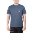 WTSSBLU-S, Arbeits-T-Shirt blau mit UV-Schutz Milwaukee Produktbild img1 S