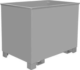 Kasten C 80 B1240xT840xH975 mm RAL7005 Tragkraft 1000kg Produktbild