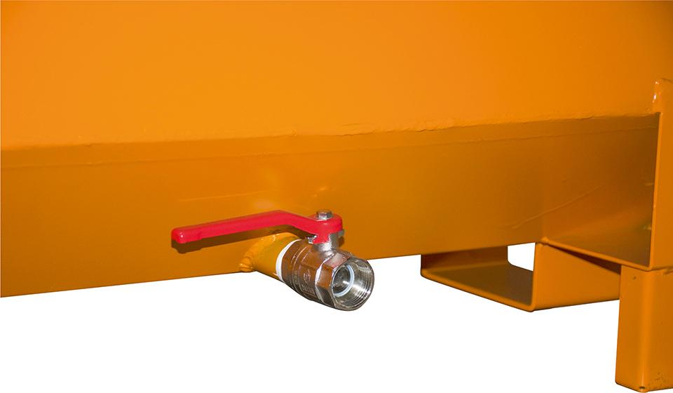 Späne-Kasten CS 30 B840xT620xH800 mm RAL2000 Tragkraft 500kg Produktbild img2 L