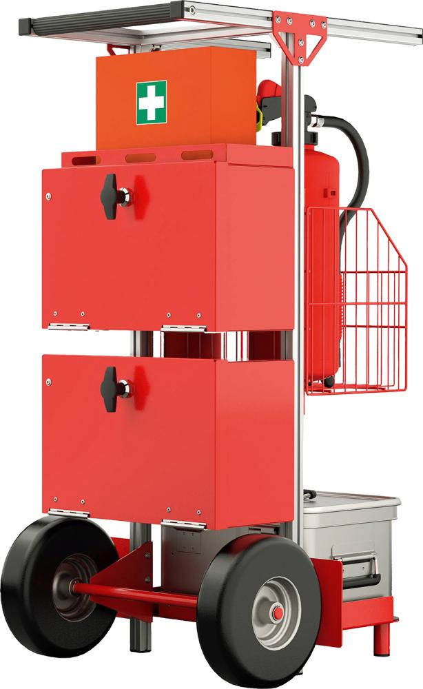 SafeCaddy "Brandschutz" mit Beladung SafeCaddy® Brandschutz mit Beladung Produktbild img2 L