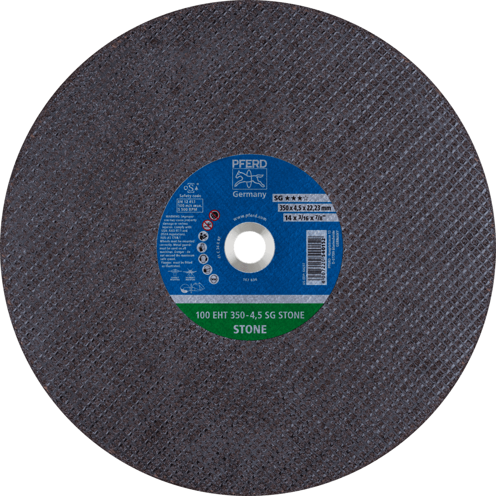 PFERD Trennscheiben 100 EHT 350-4,5 SG STONE/22,23 Produktbild img1 L