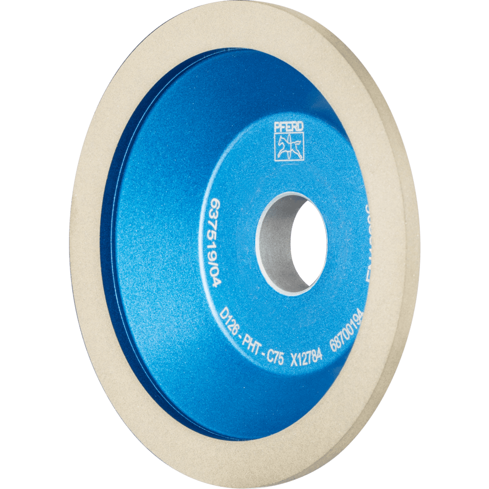 PFERD Dia.- und CBN-Werkzeuge Kunstharz 12C9 100-10-4-3-20 D 126 PHT C75 Produktbild img1 L