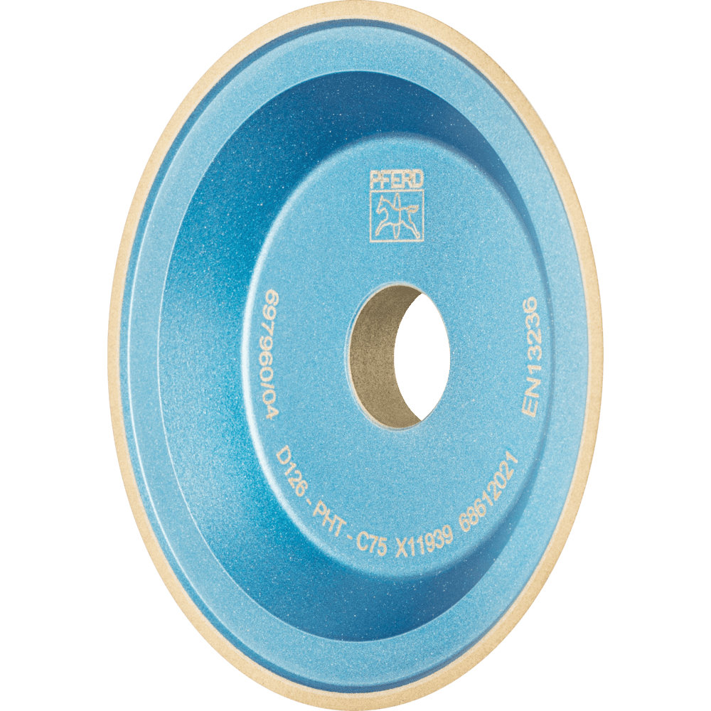 PFERD Dia.- und CBN-Werkzeuge Kunstharz 12V9 100-2-10-20 D 126 PHT C75 Produktbild img1 L