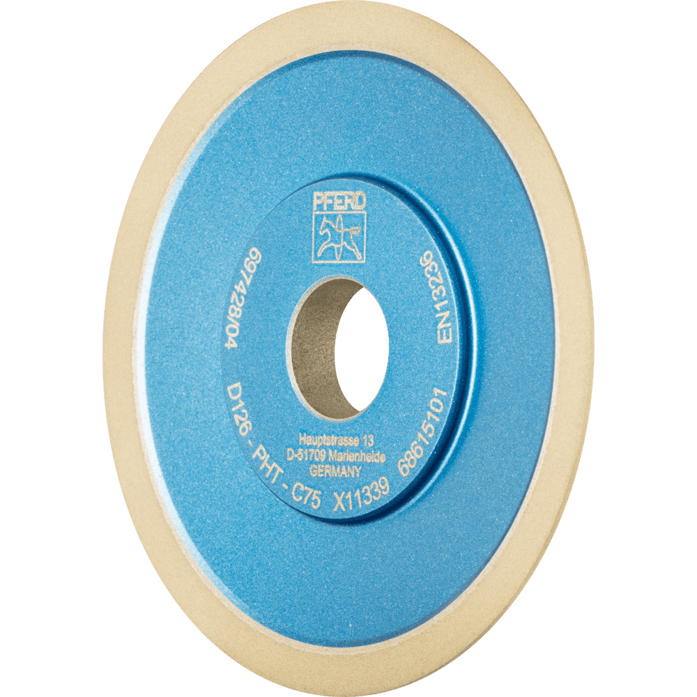 PFERD Dia.- und CBN-Werkzeuge Kunstharz 4BT9 100-6-1-20 D 126 PHT C75 Produktbild img1 L