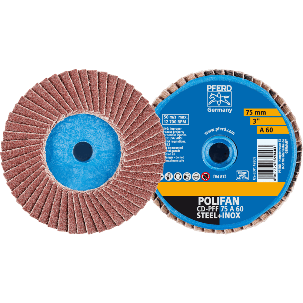 PFERD COMBIDISC-Schleifwerkzeuge CD PFF 75 A 60 Produktbild img1 L