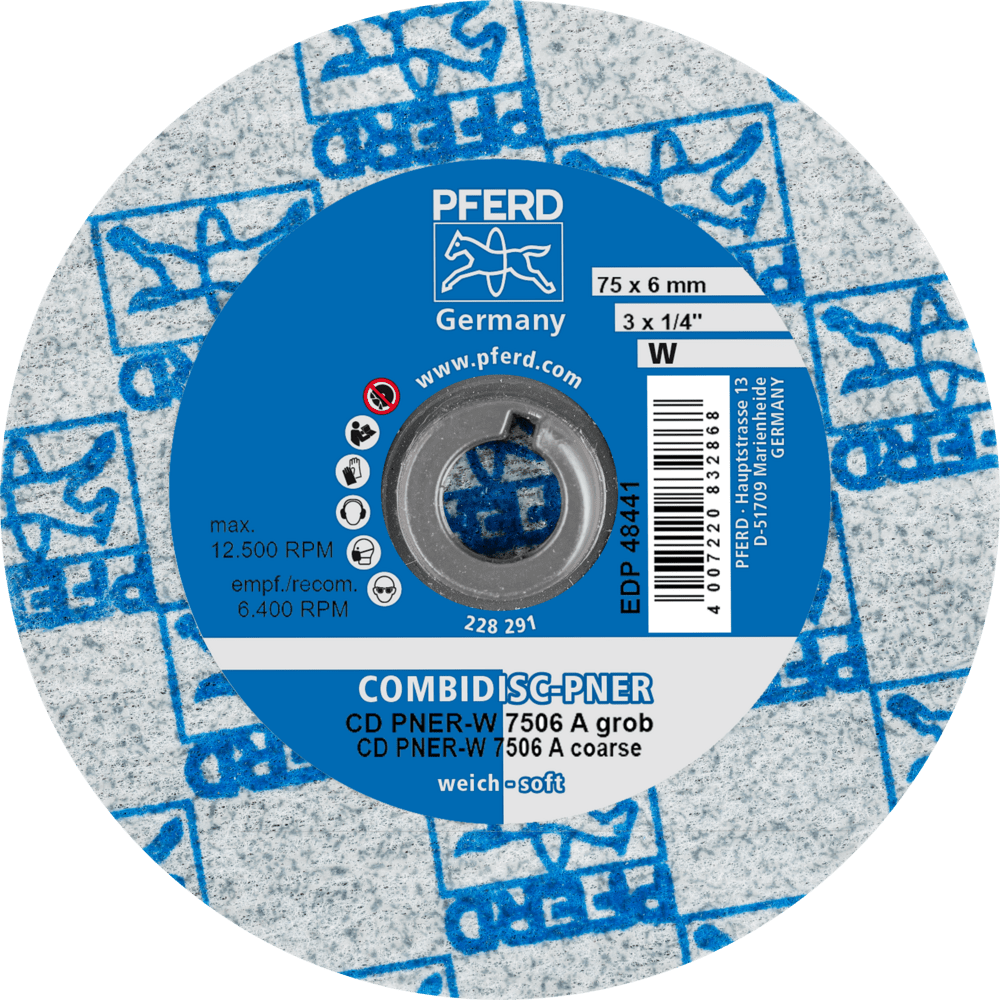 PFERD COMBIDISC-Schleifwerkzeuge CD PNER-W 7506 A G Produktbild img3 L