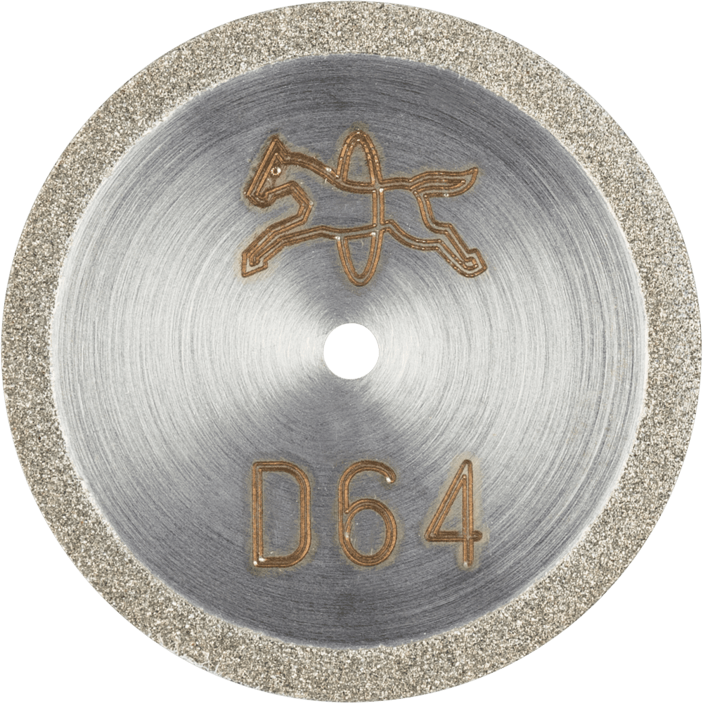 PFERD Dia.- und CBN-Trennwerkzeuge Galvanik D1A1R 22-0,5-1,7 D 64 GAD Produktbild img1 L