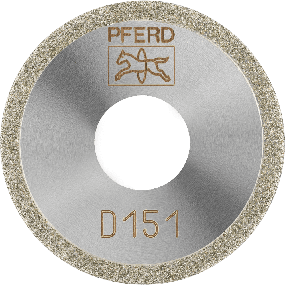 PFERD Dia.- und CBN-Trennwerkzeuge Galvanik D1A1R 30-1-10 D 151 GAD Produktbild img1 L