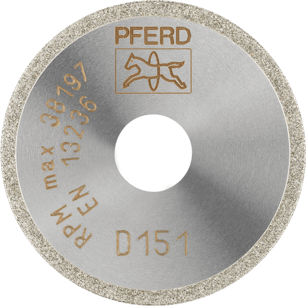 PFERD Dia.- und CBN-Trennwerkzeuge Galvanik D1A1R 40-1-10 D 151 GAD Produktbild img1 L