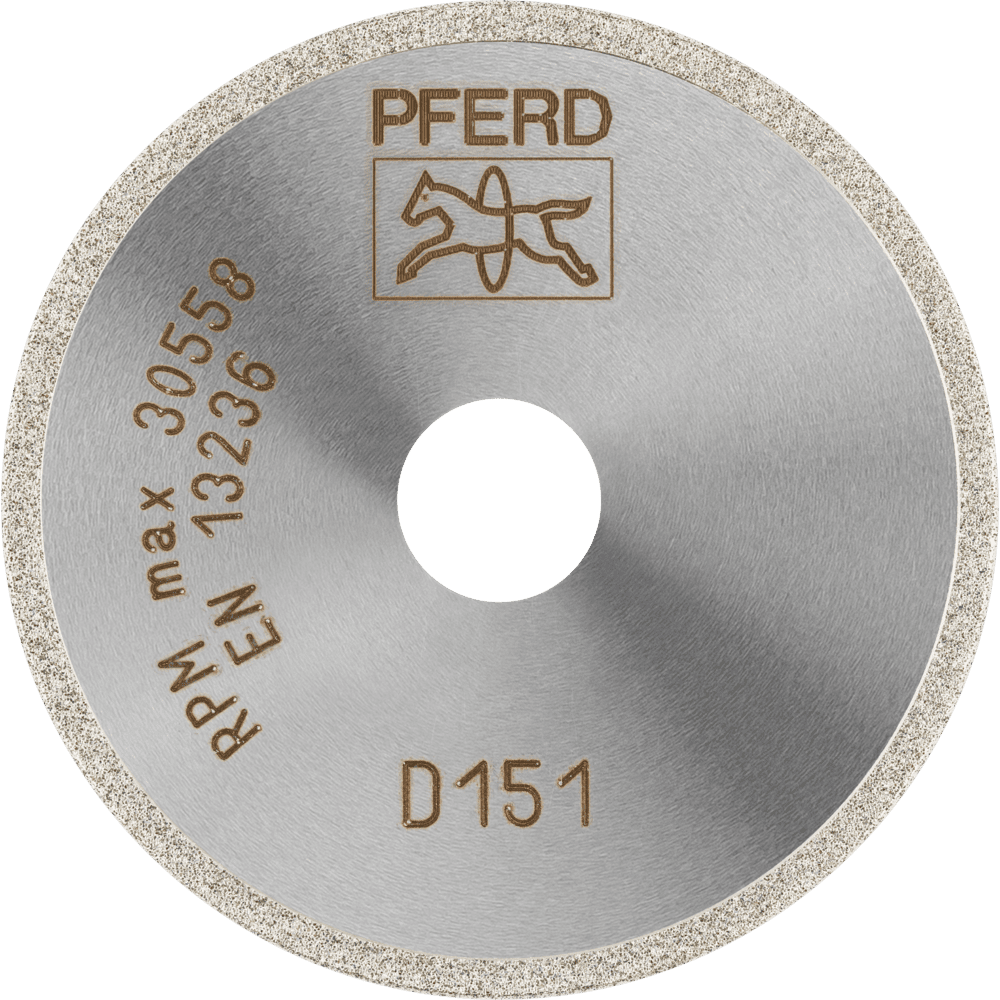 PFERD Dia.- und CBN-Trennwerkzeuge Galvanik D1A1R 50-1,4-10 D 151 GAD Produktbild img1 L