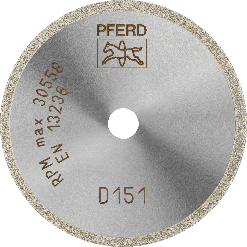PFERD Dia.- und CBN-Trennwerkzeuge Galvanik D1A1R 50-1,4-6 D 151 GAD Produktbild img1 L
