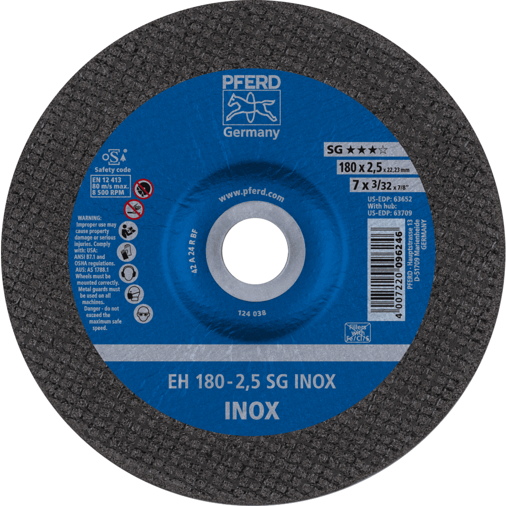 PFERD Trennscheiben EH 180-2,5 SG INOX Produktbild img1 L