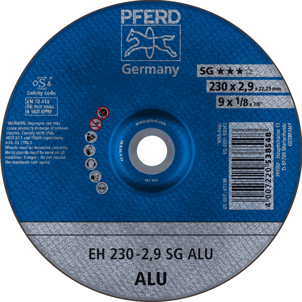 PFERD Trennscheiben EH 230-2,9 SG ALU Produktbild img1 L