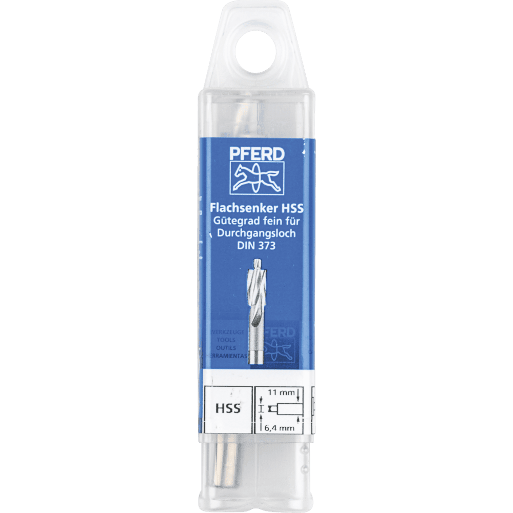 PFERD Bohr- und Senkwerkzeuge FLS HSS DIN 373 11,0 F Produktbild img2 L